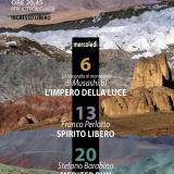 ... la locandina delle Serate Culturali 2019 del Club Alpino Italiano della sezione di Vittorio Veneto ... 